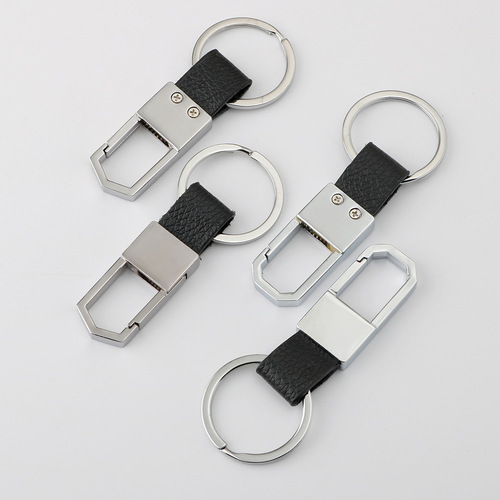 Car keychain multifunctional with knife, detachable box skin waist hang engraved keychain accessory, supports customization