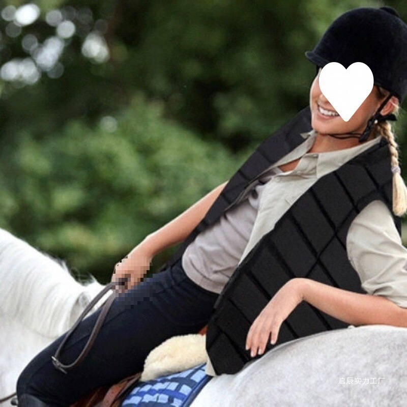 Equestrian Supplies Armor Horse Riding Protective Vest Vest Men's Riding Clothing Children and Adults Factory Direct Sales