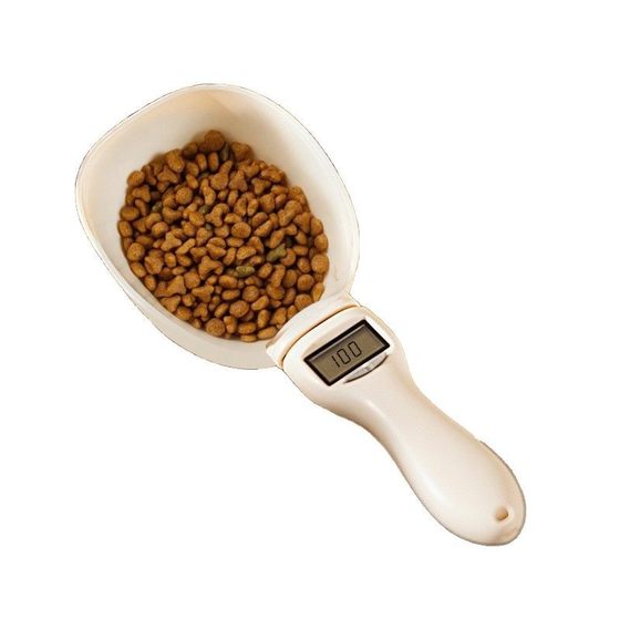 Cat food dog food spoon electronic weighing device measuring spoon cat dog with scale feeding spoon pet food spoon supplies