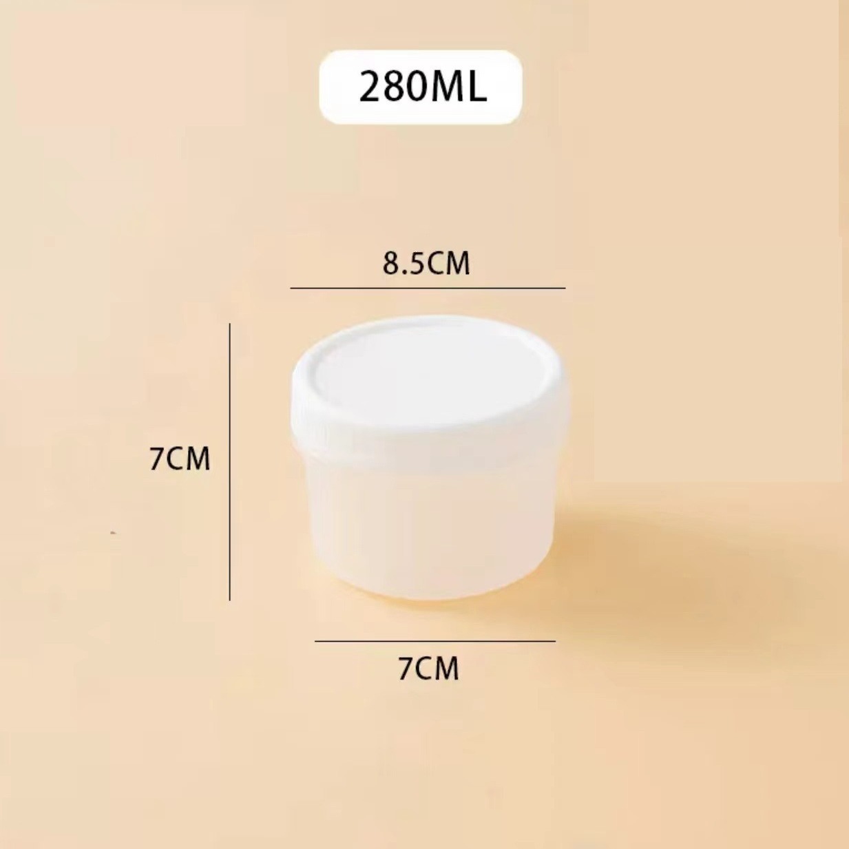 280ml Dudu pot Plastic cup fruit jelly yogurt ice cream double…