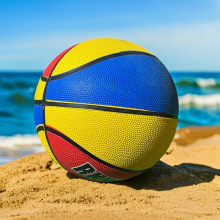 厂家现货批发青少年儿童5号橡胶篮球幼儿园中小学生体育用品定 制