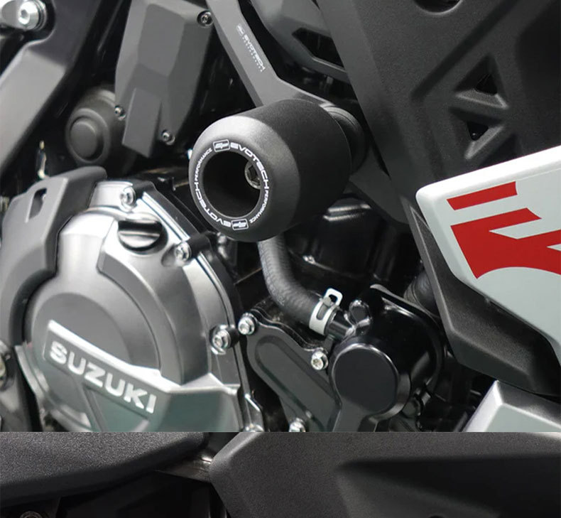 Suitable for Suzuki Gsx-8S/Gsx-8R 2024 Modified Anti-Fall Rubber Body Protection Engine Bumper