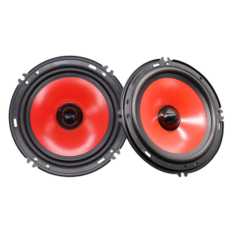 6,5-дюймовый автомобильный аудиодинамик 2021 Новый красный Внешняя торговля передняя дверь басовый динамик 4 Ом 90 Вт