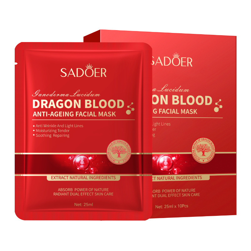 SADOER 霊芝ドラゴンブラッドクリーム保湿と若返り保湿マスク越境貿易メーカー卸売