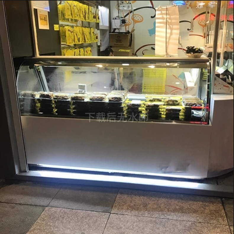 鸭脖柜熟食冷藏展示柜商用水果烧烤串串凉菜保鲜冰柜单双温风直冷