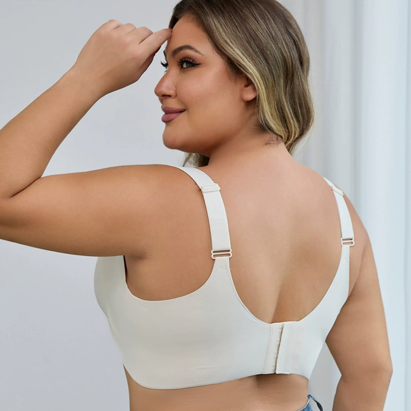 Wireless bra, push up bra, European style, plus size, Amazon
