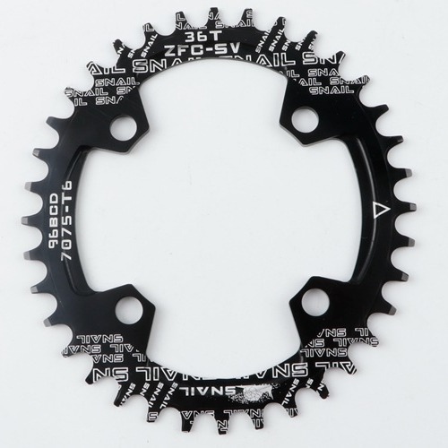 Cross-Border Snail Placa de diente positivo y negativo placa única 96BCD disco de bicicleta de montaña disco oval 32T 34T 36T