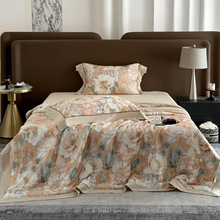 江苏南通夏被批发60莱赛尔天丝花边被子厂家实体专柜品质代理代发