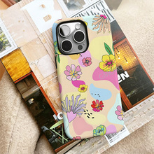 简约iphone17AIR苹果13手机保护壳新15女生超好看多巴胺14不撞款