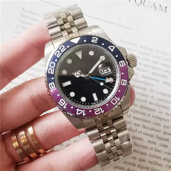 2025 Hot-Selling New Men's Casual 4-Hand Ceramic Bezel Quartz Watch Wholesale from Manufacturer, Dropshipping Available