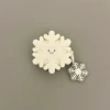 Pendant, with snowflakes