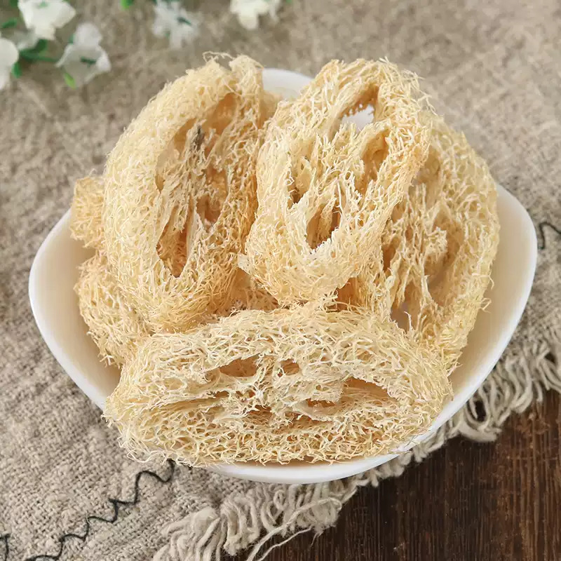 Loofah Sponge 丝瓜络 Si Gua Luo Dried Loofah Fiber 500g Natural Sun Dried Herbal Material key features