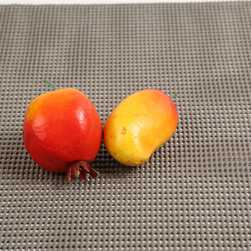 スーパーマーケットの特別な果物と野菜の生鮮メッシュマットゴムガスケット生鮮果物と野菜の店の棚保護滑り止めマット|undefined