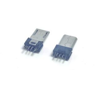 MICRO USB 5P���^�A��0.8/1.0���L��¶L=8.8mm���ӵ�5+2ֱ��180&deg;
