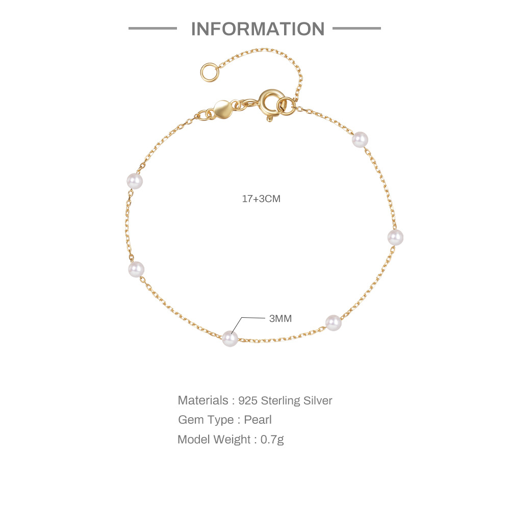 Argent Sterling Style Simple Géométrique Couleur Unie Placage Bracelets display picture 1