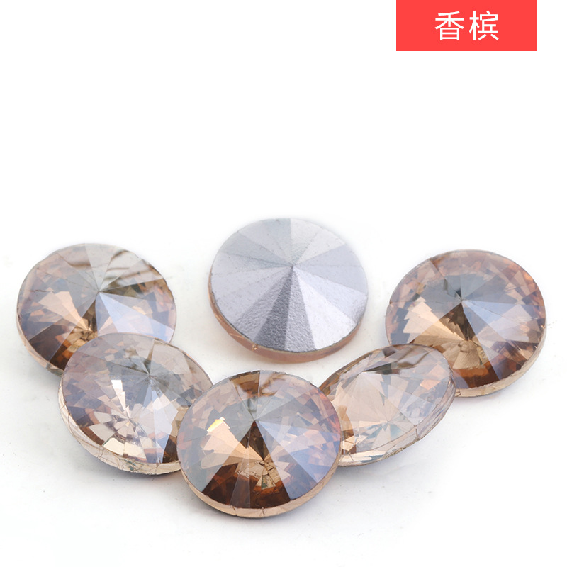 Fábrica al por mayor satélite diamante cristal diamante Ropa Accesorios pulsera teléfono móvil accesorios joyería pegada diamante material