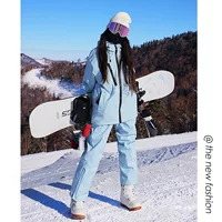 24 новых лыжных костюма для мужчин и женщин, теплые уличные лыжные костюмы и брючные костюмы, хлопковые костюмы с капюшоном для одной и двух досок.