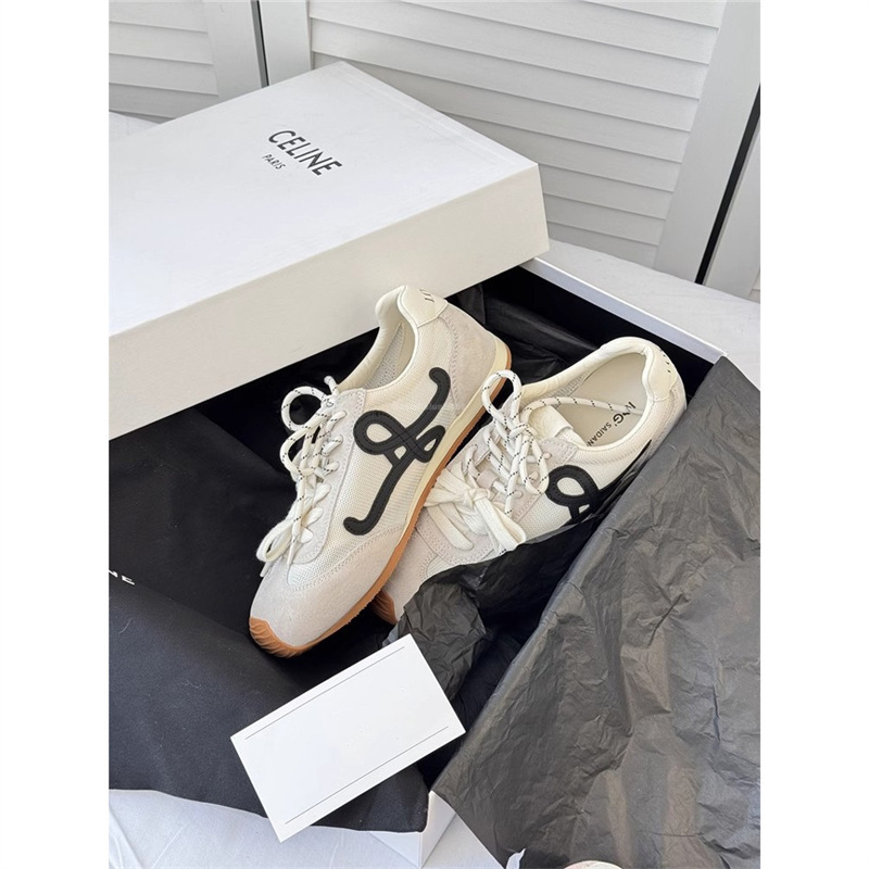 Hong Kong Mesh Inner Training Shoes for Women 2025 Summer New Style Genuine Leather Lace-Up Casual Sports Running Forrest Gump Shoes