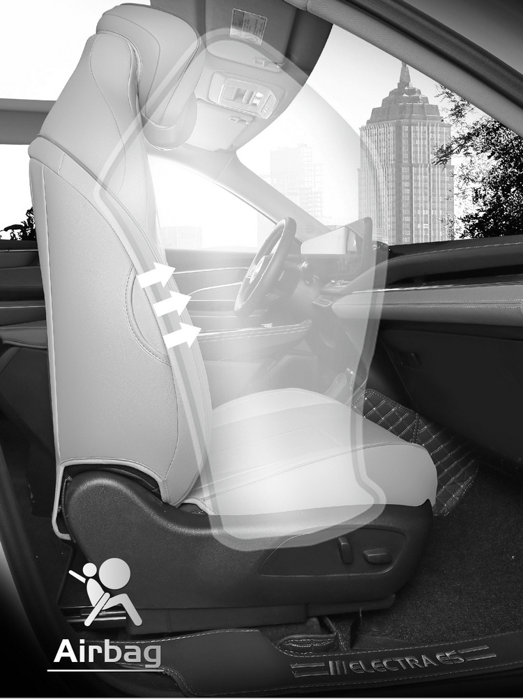 Buick E5 Seat Cover Full Coverage Leather Car Seat Cushion