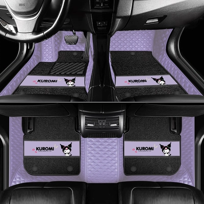Accessories Cute Phone Holder Parking Sürətlər qutusu və əl tormozu başlıqları - double-layered-leather-floor-mats-premium-faux-cashmere-blanket-custom-made-for-your-car-please-specify-your-car-model-in-the-order-notes