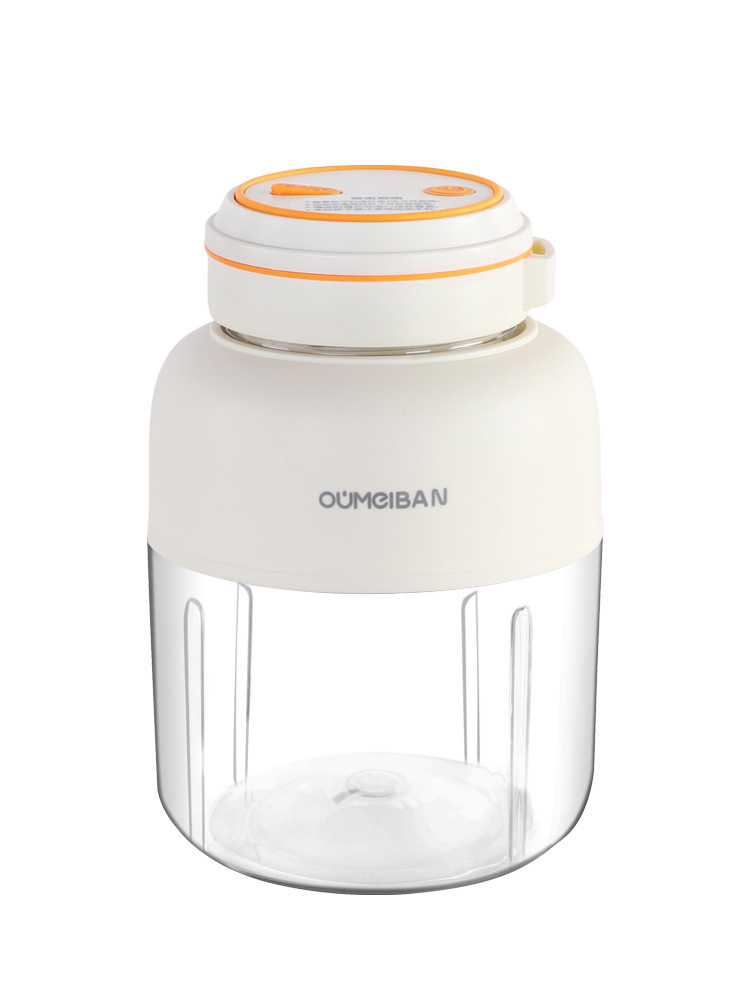 El exprimidor Oumeibang puede triturar hielo, es portátil, multifuncional, eléctrico y tiene una taza de jugo de gran capacidad. image 6
