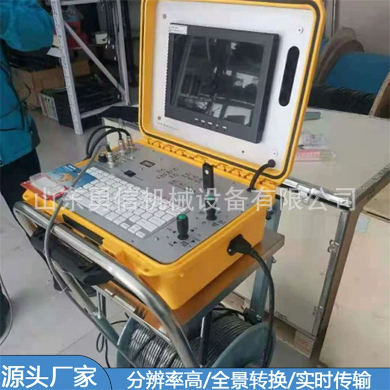 Обнаружение подземного ТВ высокого разрешения, подземное цифровое ТВ с четким изображением, четыре экрана подземного ТВ