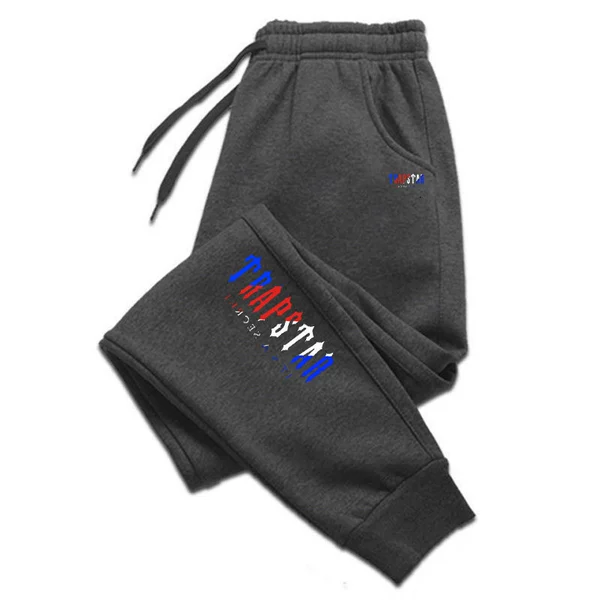 Dark gray + blue label