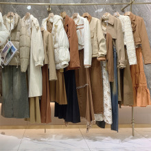 尾款清货女装批发品牌尾货冬季专柜撤柜十三行实体拿货直播货源