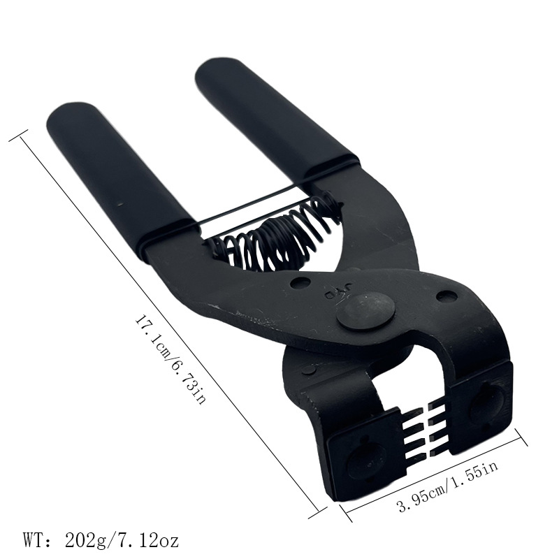 Directo de fábrica de corte de diamante silencioso alicates de corte de diamante puncher herramienta de perforación de cuero 4mm 2 dientes 4 dientes