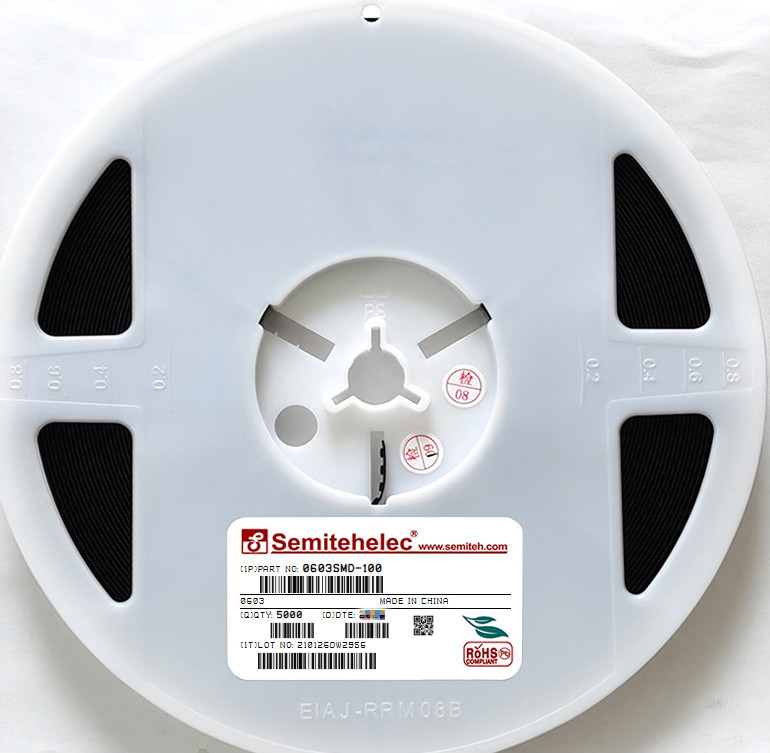 0603SMD-100 贴片自恢复保险丝0603 1A 6V SEMITEH 全新原装正品