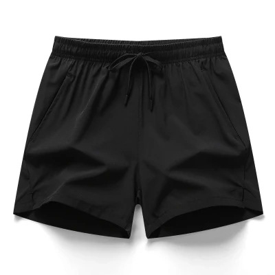 Pantalones cortos deportivos para hombres y mujeres, pantalones casuales de verano, hielo delgado, secado rápido, pantalones de gimnasio sueltos de tamaño grande.