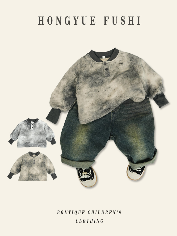 Trendy attitude~Spring style sweatshirts for boys and girls