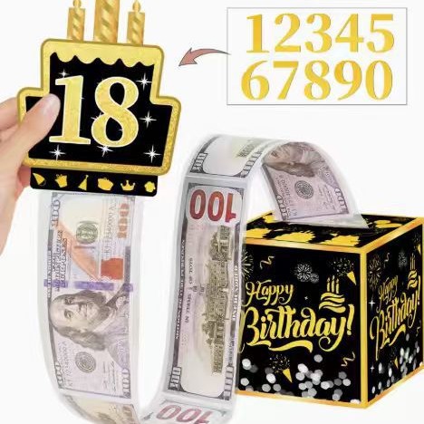 现货生日抽钱盒102