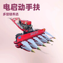 玉米小麦收割机 稻麦打包切割干燥机 高产收割机图片