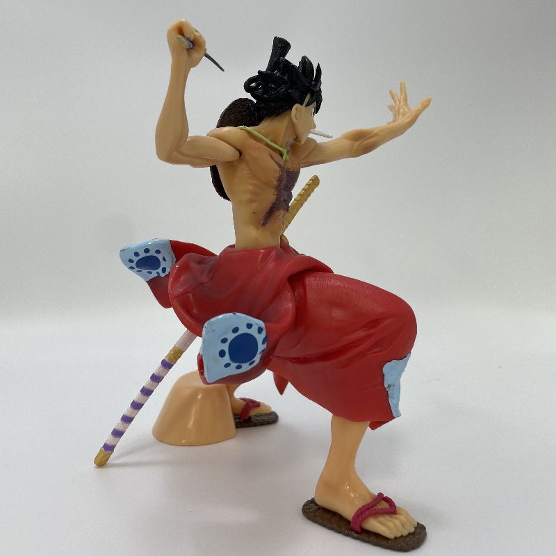 기모노 캐릭터 피규어 22cm PVC 조립형 인테리어 장식 소품