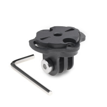 运动相机快拆座适用佳明码表架盘上GOPRO自行车灯骑行摄像机底座