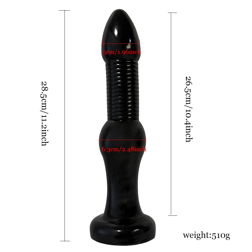 The big head is long and ultra -thick.