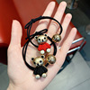 South Korean goods, elastic hair rope, hair accessory, with little bears, internet celebrity, Korean style, wholesale
