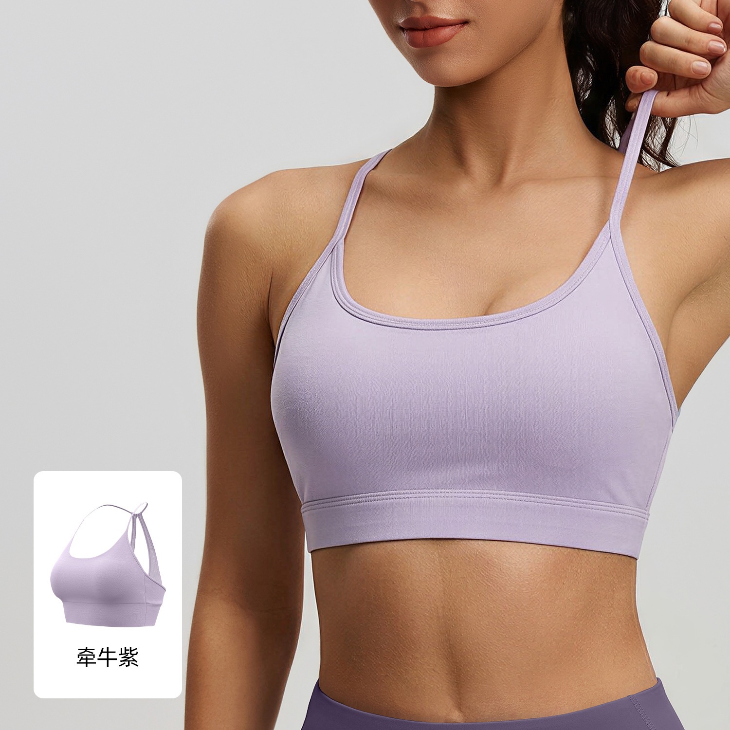 Ju Yi Tang tela de malla hermosa ropa interior deportiva para mujeres corriendo sexy agujero bra de fitness antichoque chaleco de poliestireno