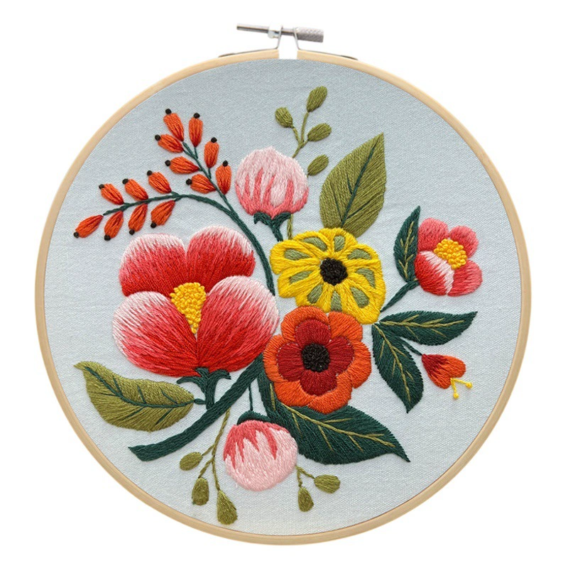 Вышивка DIY Amazon новый пакет материалов Лу вышивка Су набор инструментов для рукоделия новичок вышивка крестиком подвесная живопись