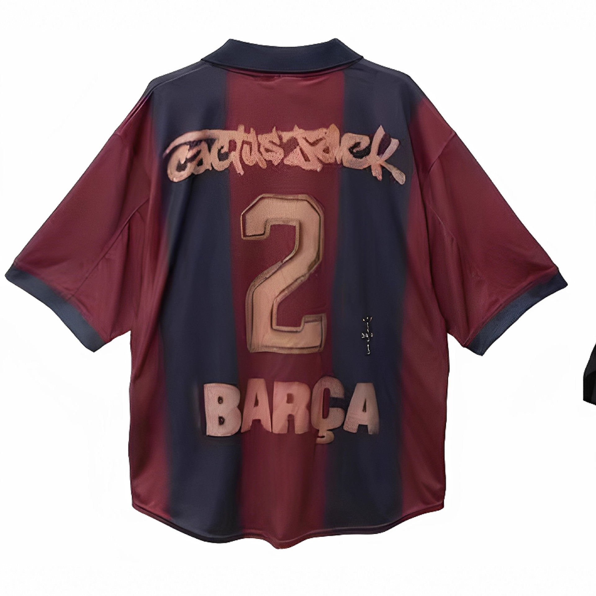 Cactus Jack x Nike x FC Barcelona Retro 2000/01 Home Jersey Multicolor