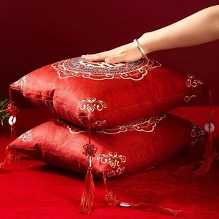 Wedding word a pair of wedding room layout living room wedding bed creative red double happiness pillow wedding supplies