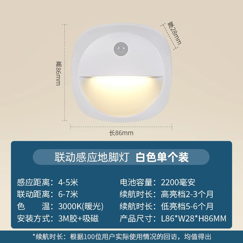 8611-F 백색 센서 발등(연동형)