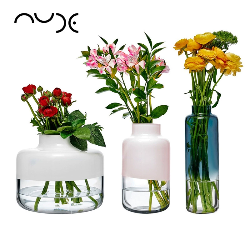 Турция Nude импортировала хрустальное стекло европейская водяная ваза для выращивания лилии