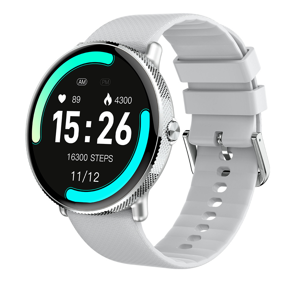 Nueva S61 inteligente pareja reloj pantalla redonda Bluetooth llamada ritmo cardíaco oxígeno en la sangre monitoreo del sueño mensaje recordatorio deportes