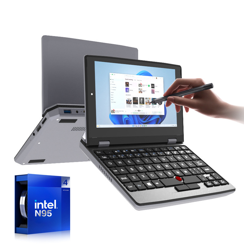 Stilcho A7 Cross-border Hot Sale 7-inch Touch Screen Pocket Laptop Handwriting Voice Office Computer Wholesale