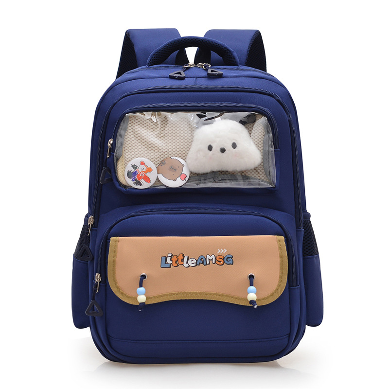 Bolsa infantil para reducir la carga 45 o 56 grados bolsas escolares de estudiantes primarios nueva mochila transpirable de gran capacidad para niños niñas