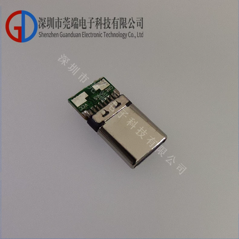 Заводская прямоя продажи Wanduan GD-223 TYPE C мужская головка заклепанная 16PIN зарядка телефона пробный образец