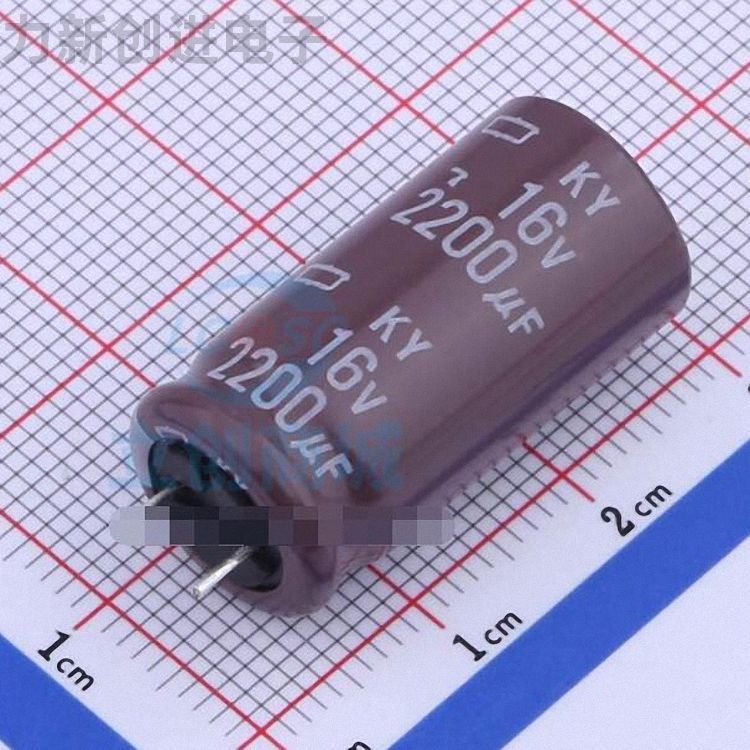 EKY-160EC3222MK25S描述2200uF 16V电解电容器