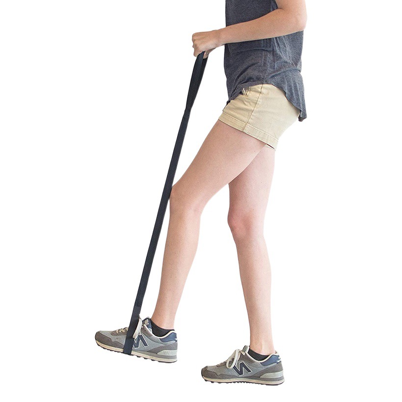 Levantador de piernas con discapacidad levantador de pies en silla de ruedas cinturón auxiliar levantador de piernas largas Anillo de pie parálisis correa de cambio de pie